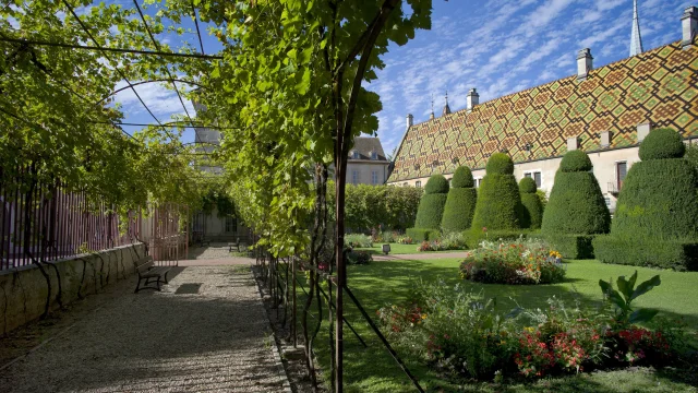 Hospices De Beaune Cour Jardins 1