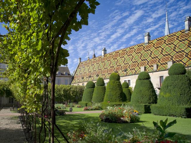 Jardín de los Hospicios de Beaune
