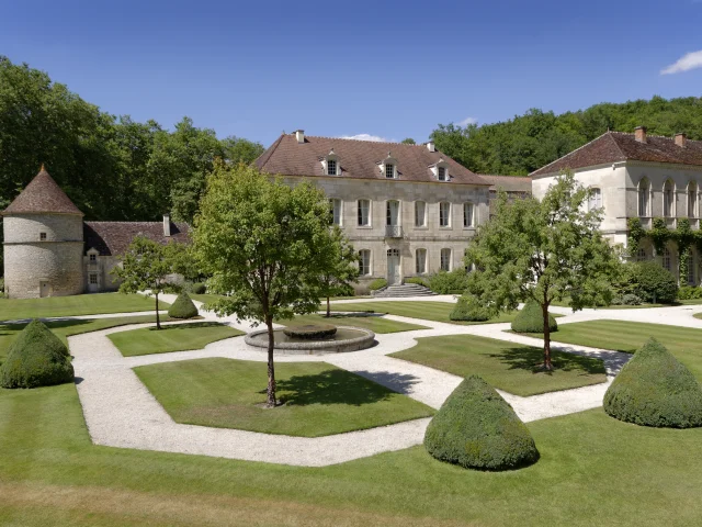 Abbaye De Fontenay Garten