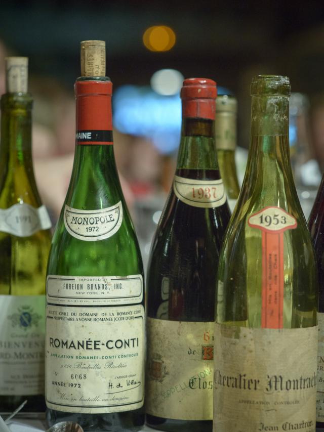 Fles Romanee Conti Chevalier Montrachet wijn
