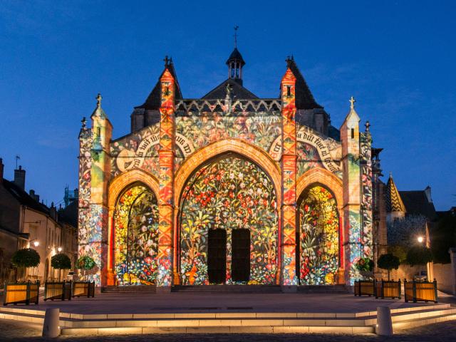 Scénographie de la Collégiale Notre Dame à Beaune