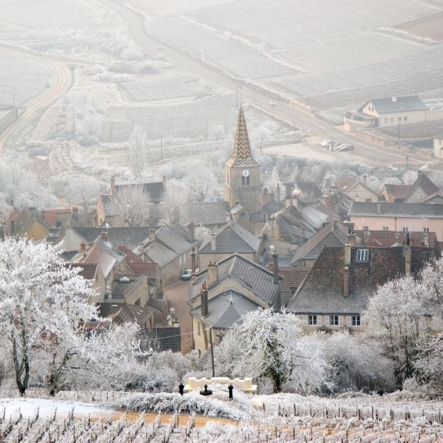 Pernand Vergelesses Winter Village