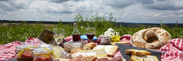 Picknicktafelkleed Tegels Lokale Producten Bourgondië