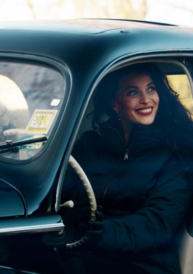 vintage-autofrau