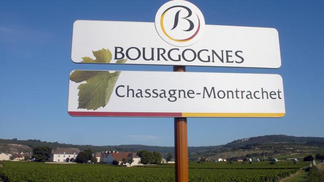 Chassagne Montrachet Panneau