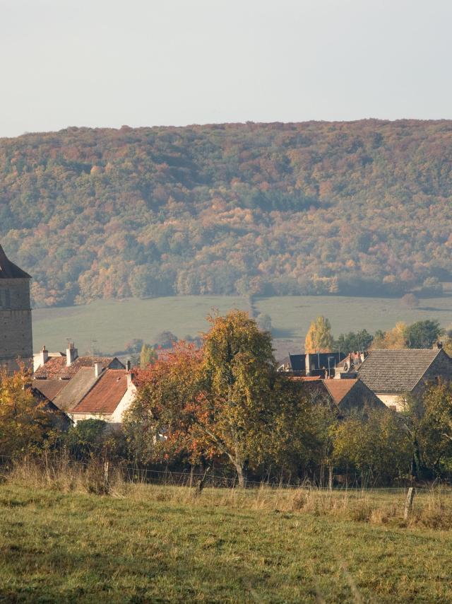 Meloisey Village Automne
