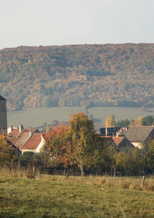 Meloisey Village Automne