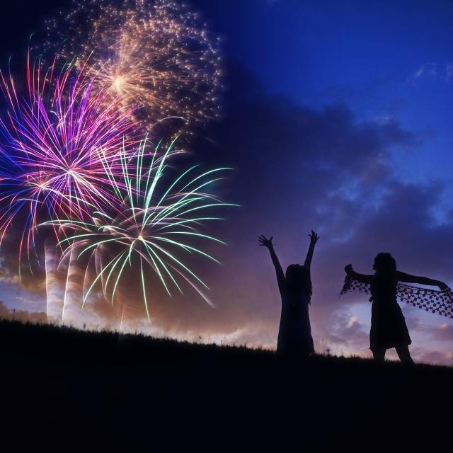 Fuegos artificiales Pixabay