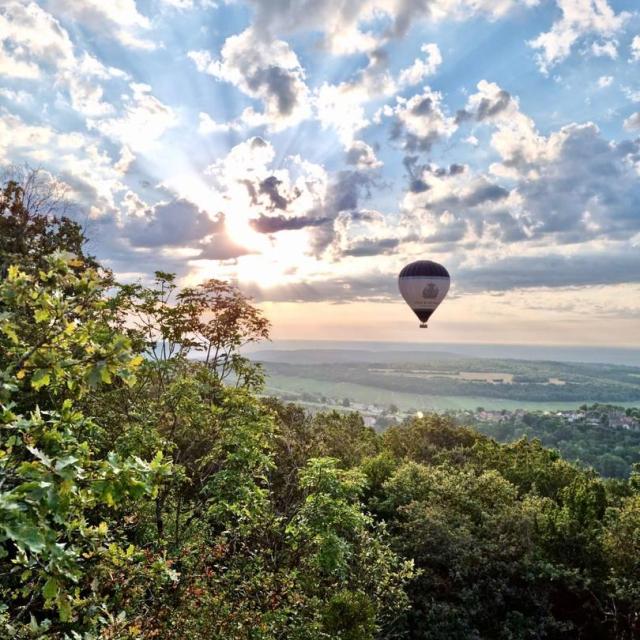 France Montgolfières avec le Château de Pommard
