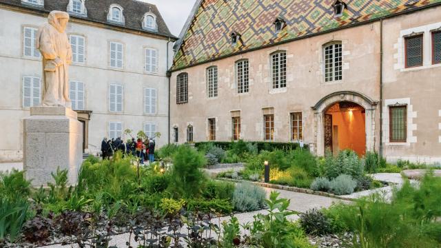 Jardin polychrome des Hospices de Beaune
