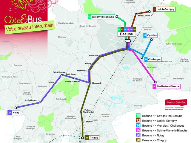 Agglomeration Beaune Bus Plan