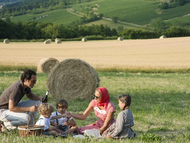 Pique-nique nature en famille
