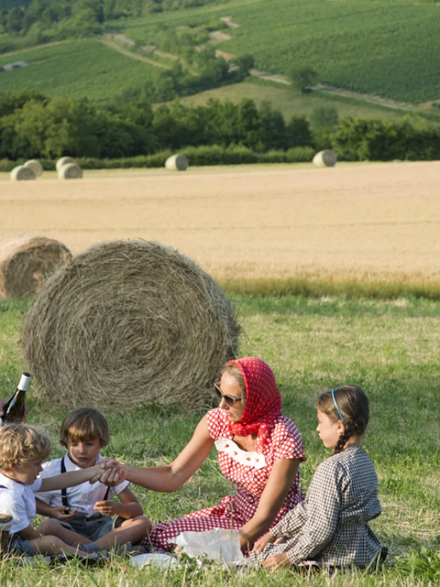 Pique-nique nature en famille