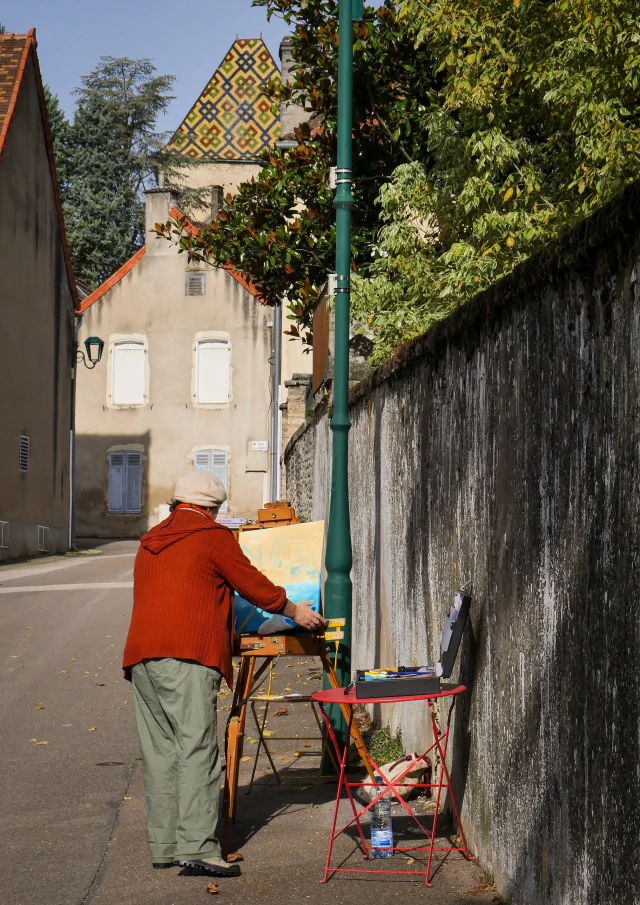 Pintura Santenay Ruelle
