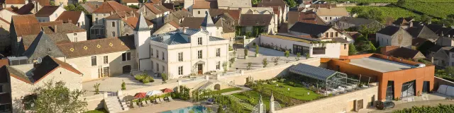 Vue aérienne de la Maison Prosper Maufoux