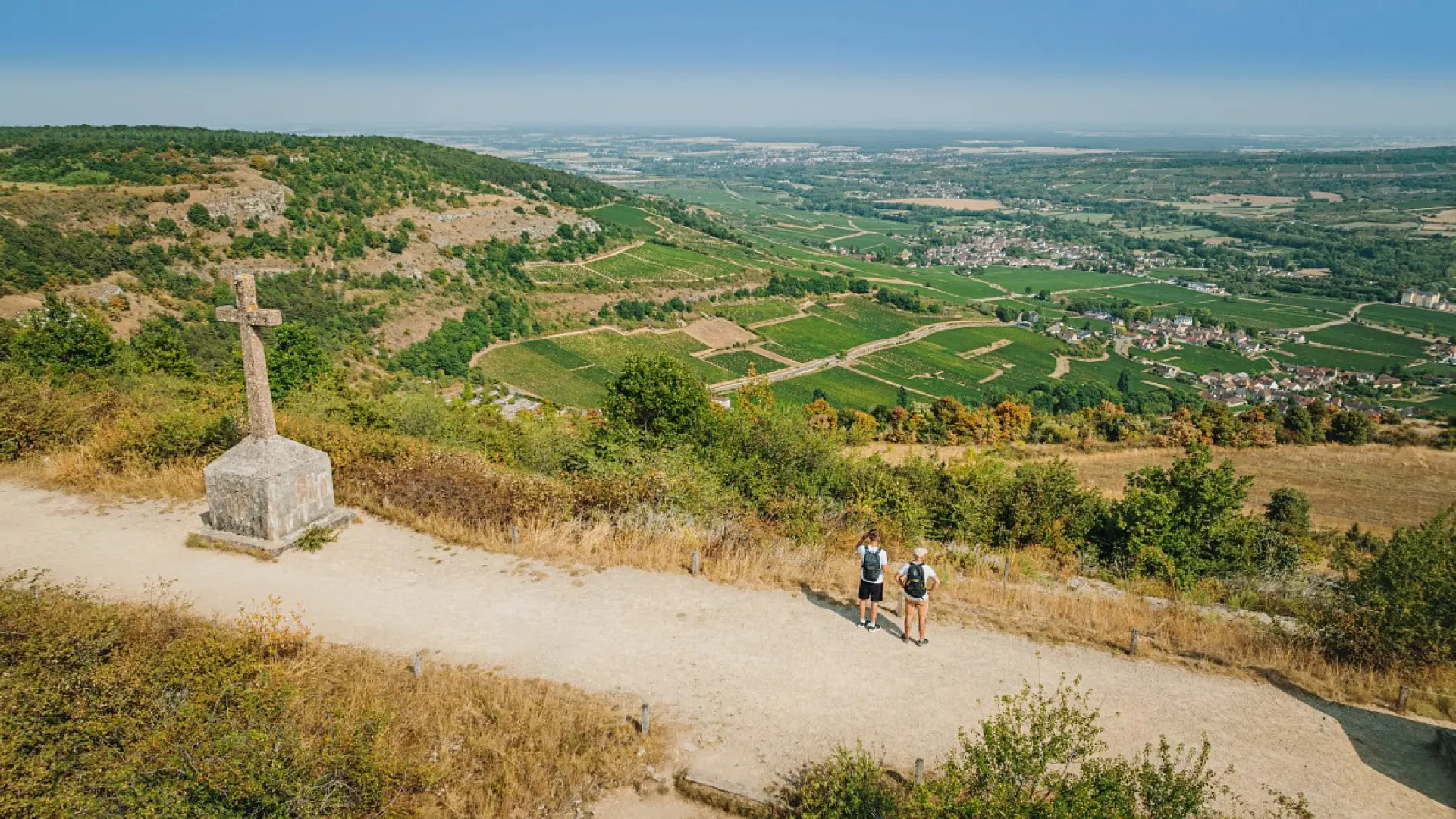 vue aerienne montagne trois crois