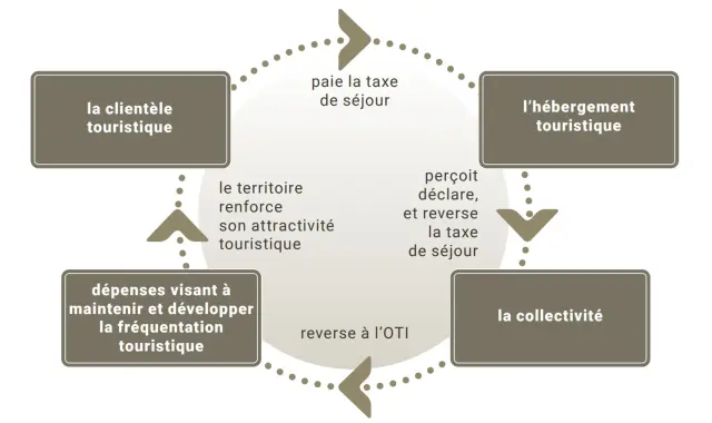 Le circuit de la taxe de séjour