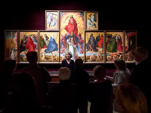 Que Voir A Beaune Polyptyque Julien Piffaut