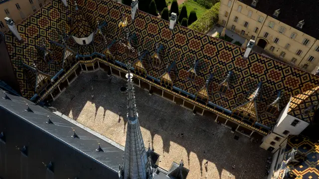 Que Voir A Beaune Vue Aerienne Studio Piffaut