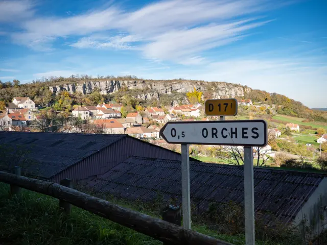 Nationale 6 Orches Panneau Quentin Lahaie